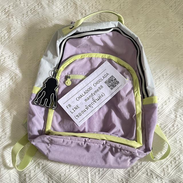 (พร้อมส่ง/ของแท้ค่ะ💯🐒) กระเป๋า Kipling SEOUL LAP lavender (กระเป๋าตัวอย่าง ไม่มีถุง)