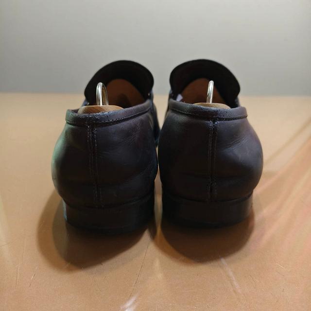 Salvatore Ferragamo RAIN  LUX(Made in ITALY 🇮🇹)Men’s Luxury Closet Leather Loafers Shoes(SAL68218)Size. EUR 40 /25(26) cm🔥Price : 690฿ รูปที่ 6