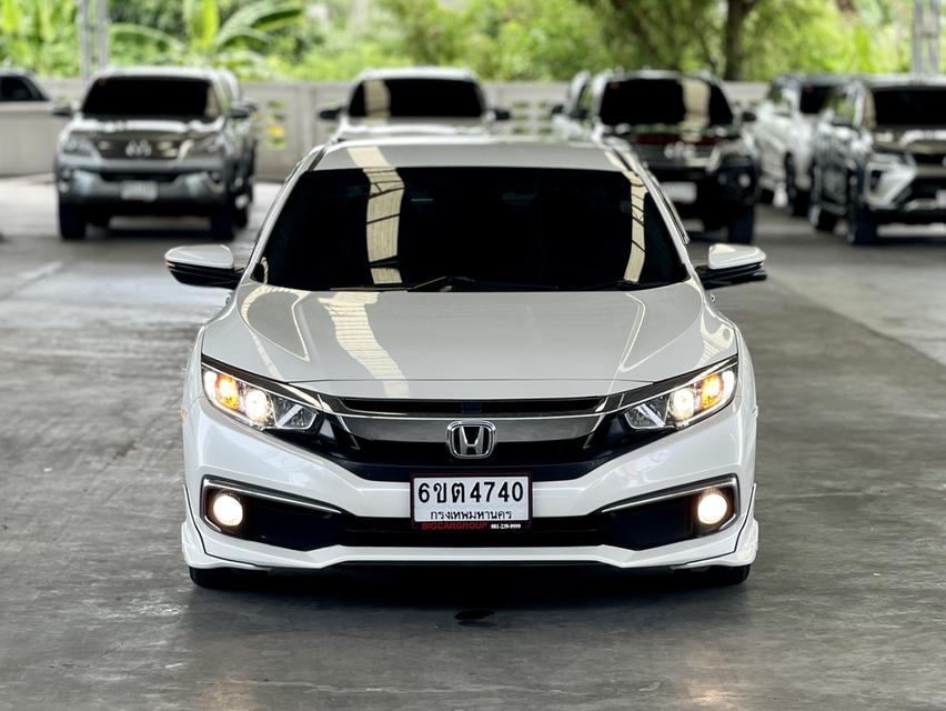 2019 HONDA CIVIC FC 1.8 EL i-VTEC สีขาว เลขไมล์ 113849 กม.