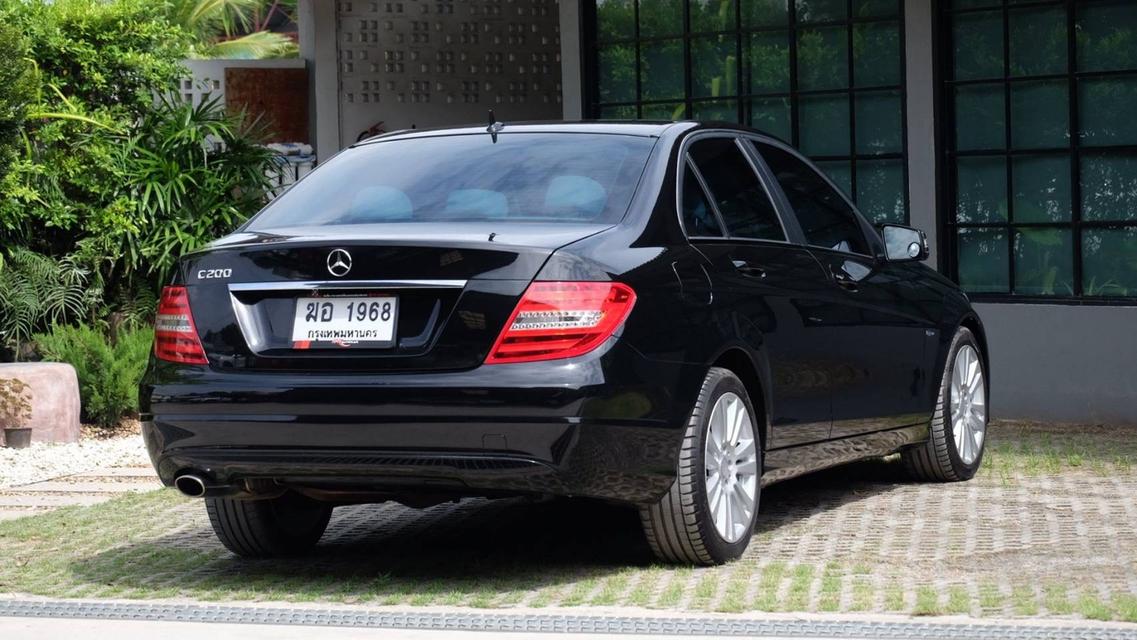 รหัสรถ KN1968 BENZ C-CLASS C200 CGI 1.8 รุ่น W204 ปี 2012 7