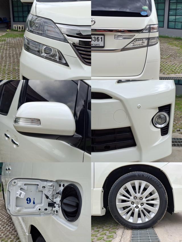 รหัสรถ KN8361 TOYOTA VELLFIRE 2.4 ZG EDITION ปี 2014 17
