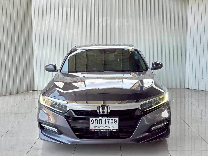 HONDA ACCORD 2.0 HYBRID E-CVT ปี 2019 สีเทา A/T ไมล์น้อย 6x,xxx โฉม ปี19-23 รถVat% รูปย่อยที่ 2
