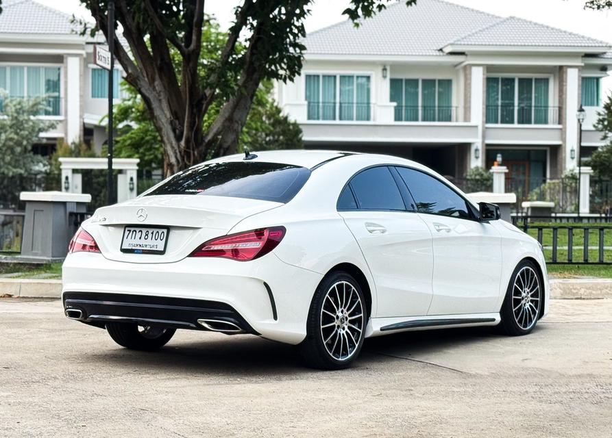 BENZ CLA250 AMG Dynamic White Art Edition (facelift) ปี 2018 สีขาว เจ้าของเดียว ราคาถูกมาก รูปที่ 4