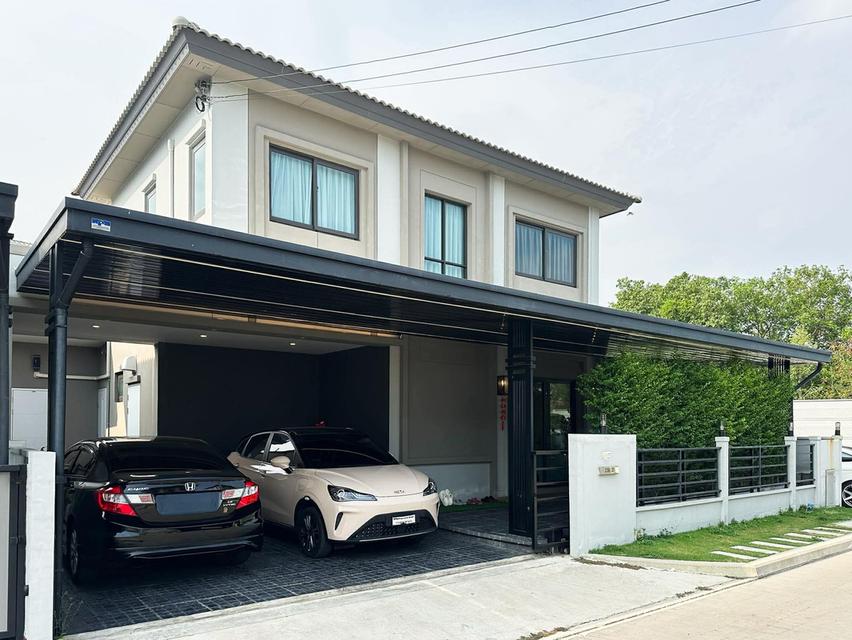 บ้านหรูรามอินทรา-วงแหวน ราคา 8 ล้าน ไม่ขาย!!! ขายแค่ 5.49 ล้าน เจ้าของรีบขาย ยอมขาดทุน 3 ล้าน Grande Pleno Ramintra-Wongwaen บ้านหลังมุม 1
