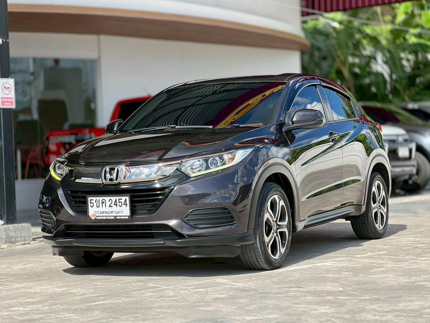 ปี 2019 HONDA HRV, 1.8 E โฉม ปี14-21  สีเทา เกียร์ออโต้ เบนซิน รถบ้านแท้
