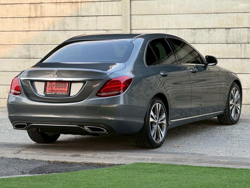 รหัสรถ PBG9999 Benz C350e  AV Plug-in HYBRID ปี 2018  สีเทา รูปที่ 5