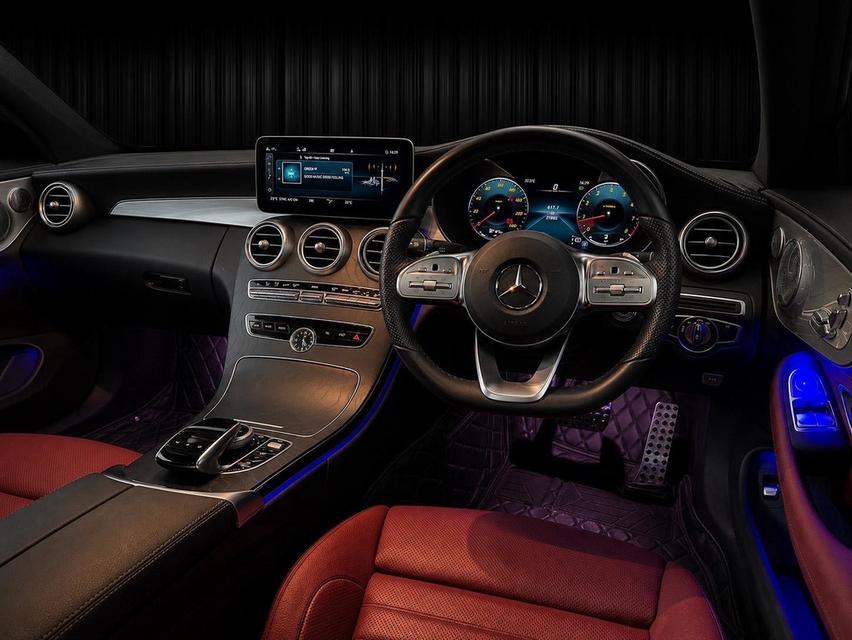 MERCEDES-BENZ C200 COUPE AMG DYNAMIC  2023เครื่องยนต์เบนซินเทอร์โบ 1991 cc สูงสุด 204 แรงม้า / เกียร์ 9G-Tronic รูปที่ 9