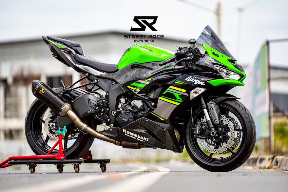 2019 Kawasaki 🔥ninja zx-6r ปี 2019 | เขียว–ดำ ของแต่งแน่น ใครช้าคันนี้อาจมีคนจอง! 🔥 5