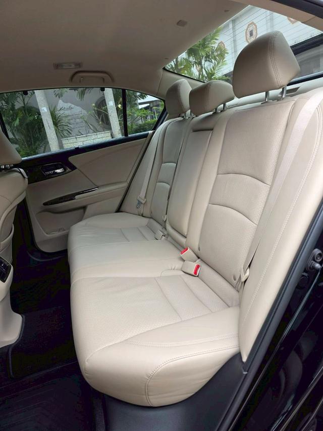 Honda ACCORD 2.0EL NAVI สีดำ ปี 2016 ไมล์ 60,000 กม. 11