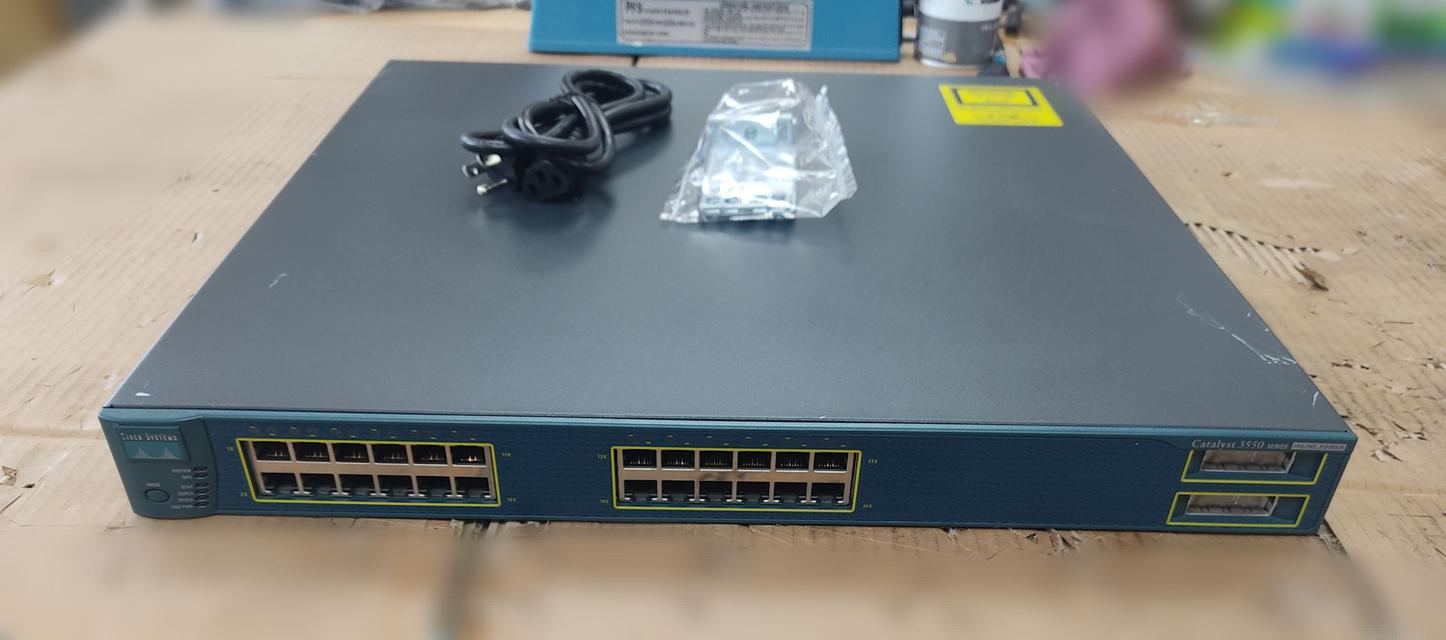 Cisco WS-C3550-24PWR-SMI มือสอง ทดสอบแล้ว ประกันจากผู้ขาย 1 ปี 5