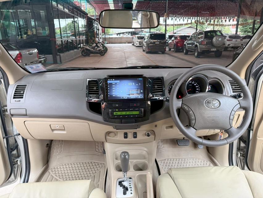 TOYOTA FORTUNER 2.7 V 2WD ปี2009รถบ้านแท้ รถสวยสภาพดี พร้อมใช้งาน 6