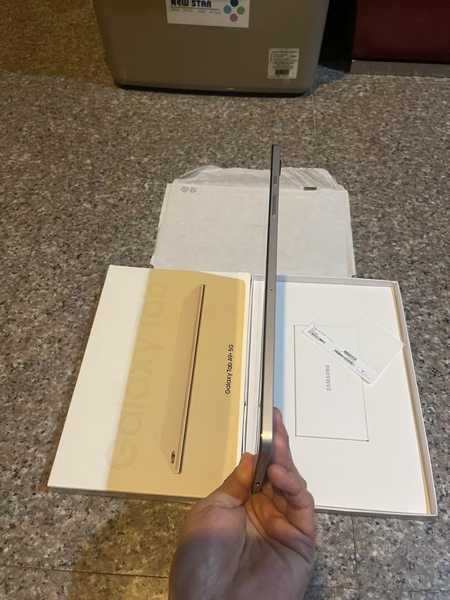 ขายSamsungTabA9Plus5GสีหายากSilver128กิ๊กสูนTrueยกกล่องมือ1LTEใส่ซิมได้ไร้รอยถูกๆ 6