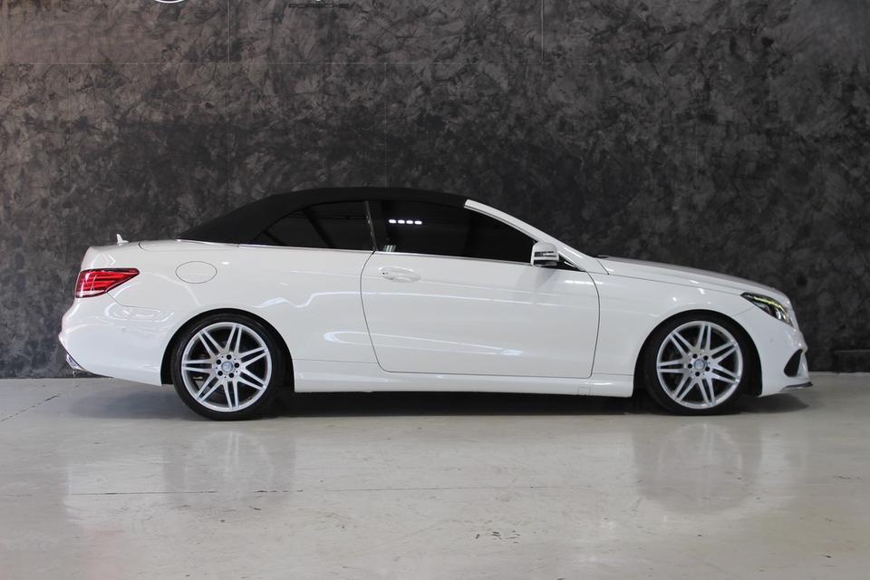 รหัสรถ JRS5576 ✨ Mercedes-Benz E200 Cabriolet ปี 2014 สีขาว (White Diamond) ✨ รูปที่ 3