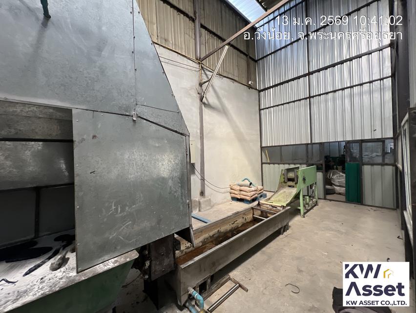 ขายโรงงานหลอมเม็ดพลาสติก เป่าถุงและตัดถุง 1,000 ตรม. มีใบอนุญาต รง. 4 พร้อมที่ดิน 2 ไร่ พิกัด อยุธยา- วังน้อย  ราคาลดเหลือ 23,000,000 บาท 4