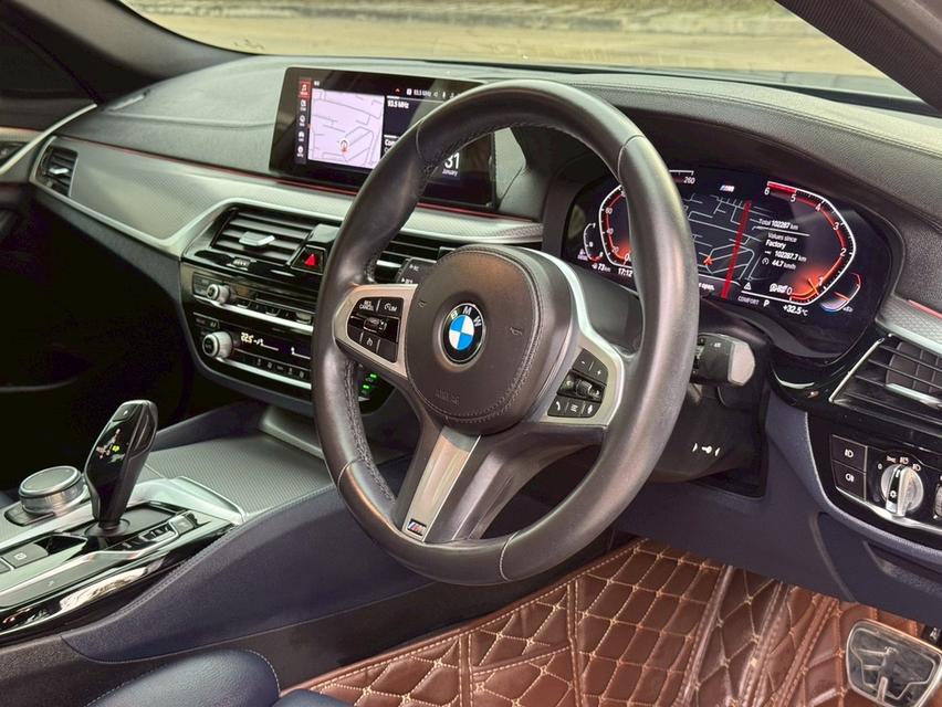รหัสรถ AVA4999 🆕 BMW 520d Msport G30 รุ่นทอปสุด ดีเซล ปี 2022 รูปที่ 13