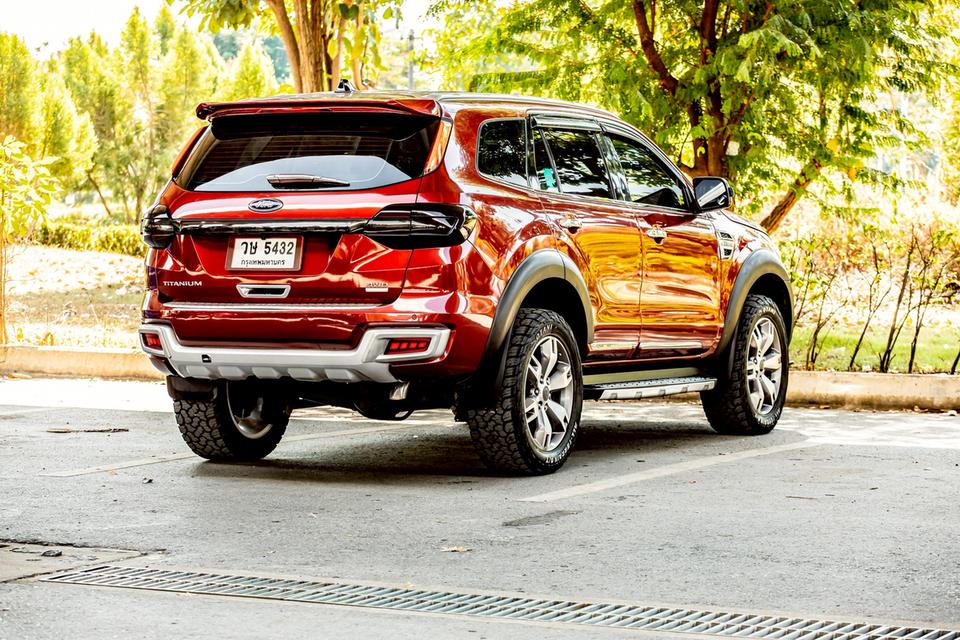 Ford Everest 2.2 Titanium ปี 2015 สีแดง รูปที่ 7