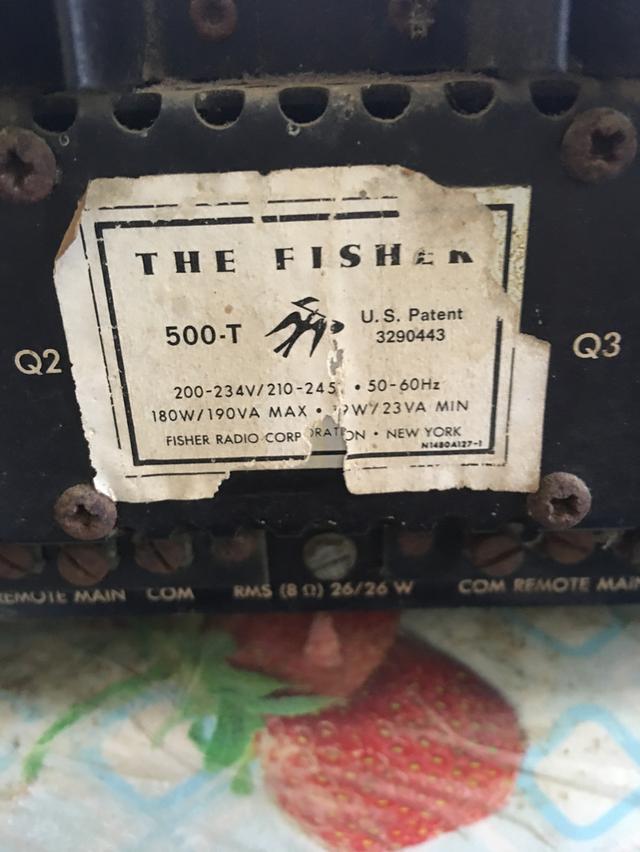 fisher 500t usa  3