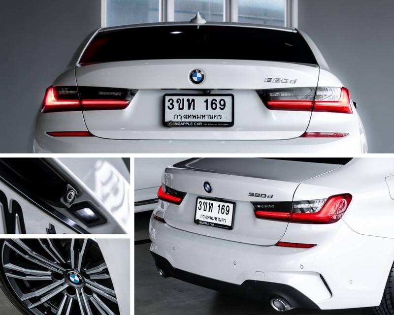 BMW 320d M sport G20 ปี 2022 สีขาว รหัส BAC169 8