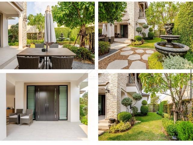 ให้เช่าบ้านหรู 2 ชั้น 108 ตรว. 5 ห้องนอน โครงการนันทวัน รามอินทรา-พหลโยธิน 50 แปลงมุม หันทิศใต้ เฟอร์ครบ ตกแต่งพร้อมอยู่ 2