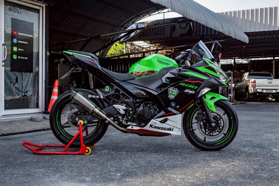 Ninja400 Kawasaki จดปี2022 สีเขียว รูปที่ 2