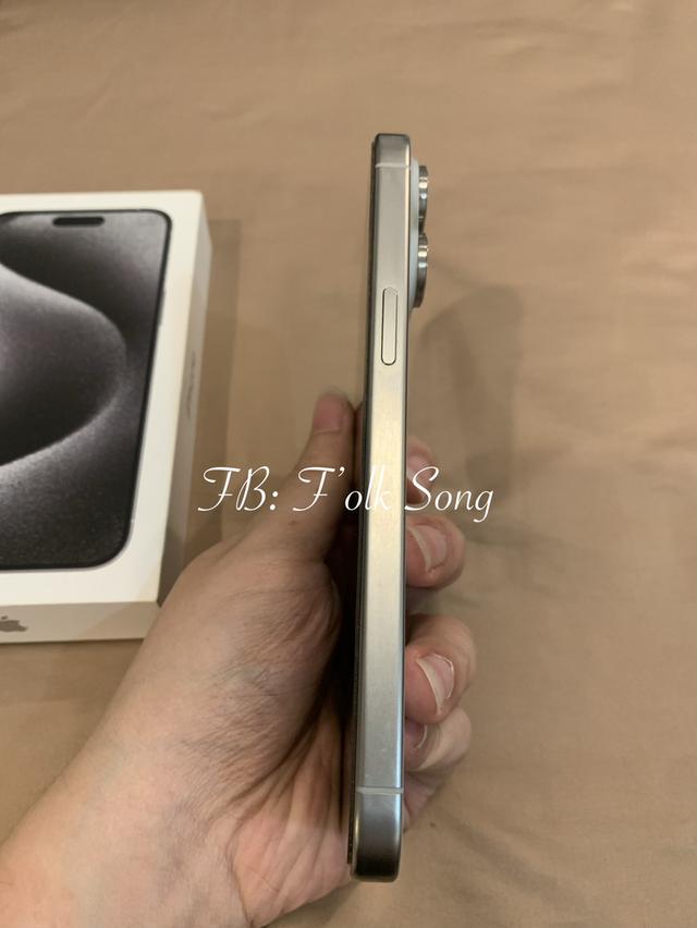 iPhone 15 Pro Max 256 GB สี White Titanium รูปที่ 3