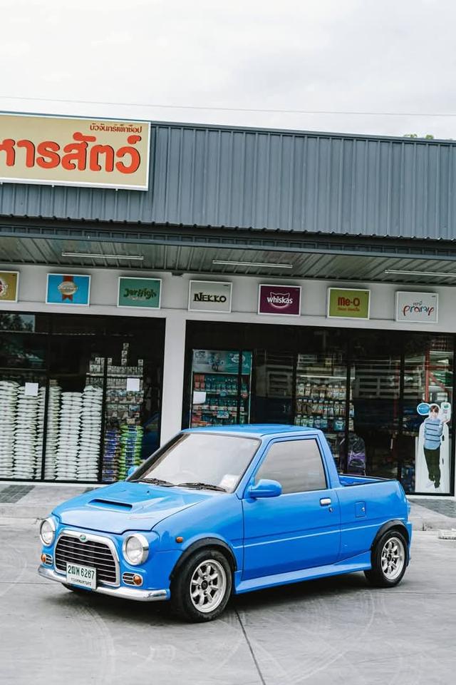 Daihatsu Mira กระบะ สีฟ้า 6