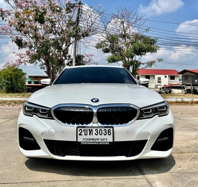 รหัสรถ AP3036 BMW 320 D M Sport โฉม G20 ปี  2020 จดปี 22 Bsi 6ปี หมด ปี 69 2