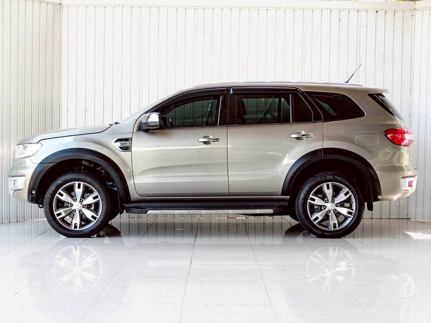 FORD EVEREST 3.2 TITANIUM PLUS 4WD ปี 2018 โฉม ปี 15-22  เกียร์ AUTO ดีเซล สีน้ำตาล รถบ้านพร้อมใช้งาน ไมล์เพียง 217,643 km. 9