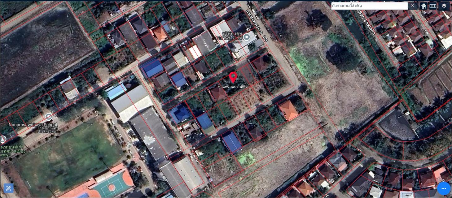 ขายที่ดิน 1 งาน 20 ตร.ว. น้ำไฟเข้าถึง โฉนดครุฑแดง 1