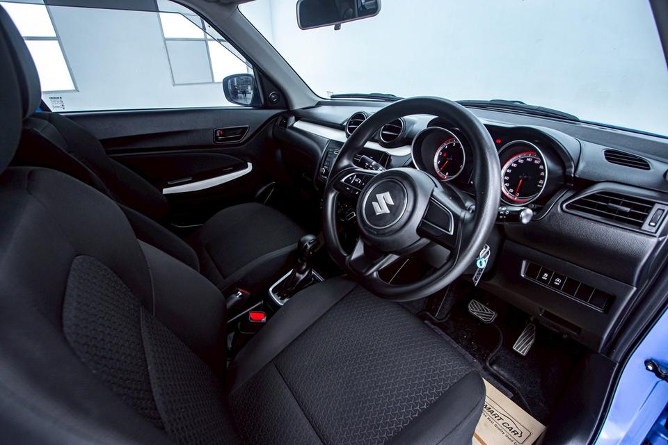 SUZUKI SWIFT 1.2 GL AT 2019 - ไมล์น้อยมือเดียว 45,000 (A+)Swift โฉมใหม่ สีฟ้าแต่งหล่อ ล้อซิ่ง ประหยัด 20 km/L รูปที่ 10