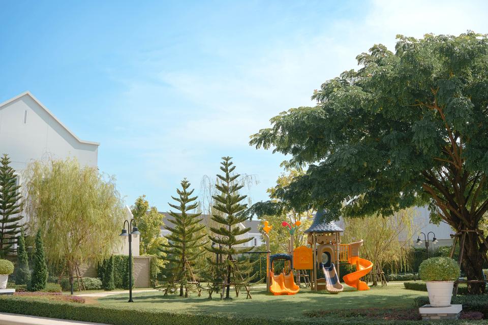 ขายบ้านหรูติดถนนใหญ่ราชพฤกษ์ โครงการ The Matias (ราชพฤกษ์-แจ้งวัฒนะ) สไตล์ Dutch Colonial ใกล้ทางด่วนศรีรัช 1