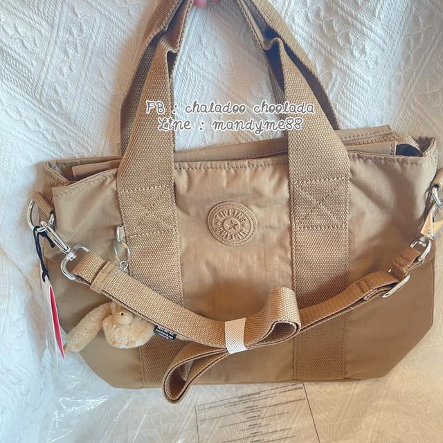 (พร้อมส่ง/ของแท้ค่ะ💯🐒) กระเป๋า Kipling MINTA M early tan