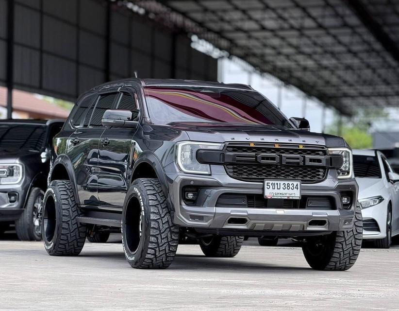 FORD EVEREST 2.0 TURBO SPORT ปี 2024 +PACKAGE สีเทา ดีเซล ขับ2