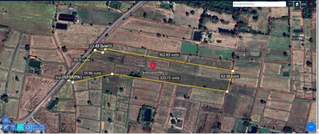 ขาย ที่ดิน 17 ไร่เศษติดถนน อ.นาเชือก มหาสารคาม 1