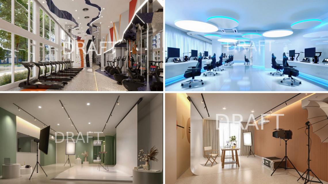 Condo Kave Town Island ติดมหาลัยกรุงเทพ รังสิต 1นอน ชั้น5 ตึก D ทิศเหนือ ตกแต่งครบ 10