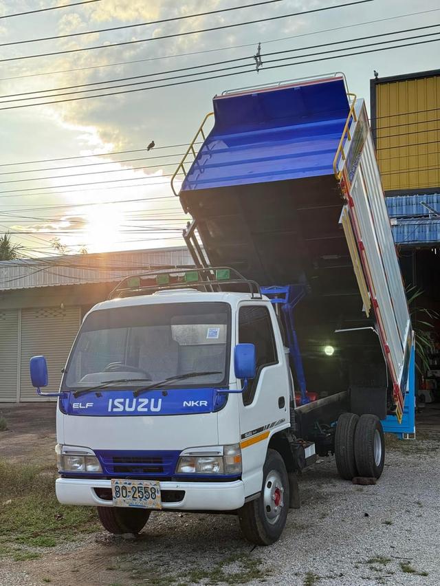 รถดั้มเกษตร 6 ล้อ ISUZU NKR 130 แรง ราคาดีมาก 2