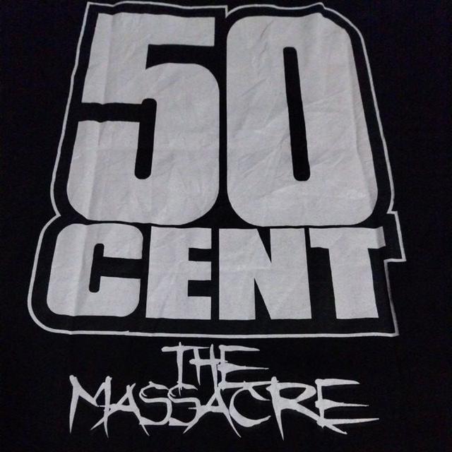 เสื้อยืดแขนกุด แนวแร๊ปเปอร์ชาวอเมริกัน 50 Cent แท้ มือสอง สภาพดี ของพร้อมส่งครับ รูปที่ 5