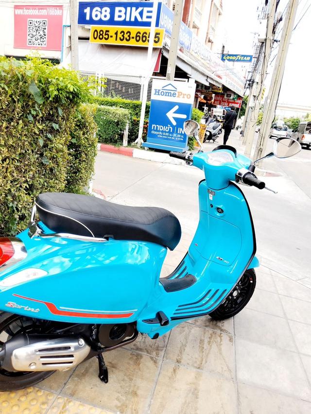 Vespa Sprint 150 i-get ABS ปี2022 สภาพเกรดA 3403 km เอกสารพร้อมโอน 6