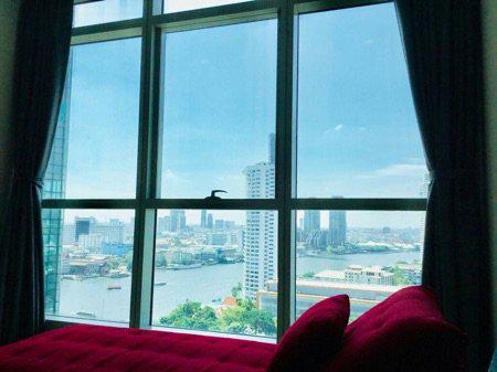 ให้เช่า คอนโด The River Condominium (เดอะ ริเวอร์ คอนโดมิเนียม) 69 ตรม. 1นอน 1น้ำ ชั้น21 เฟอร์ครบ ใกล้ไอคอนสยาม 2