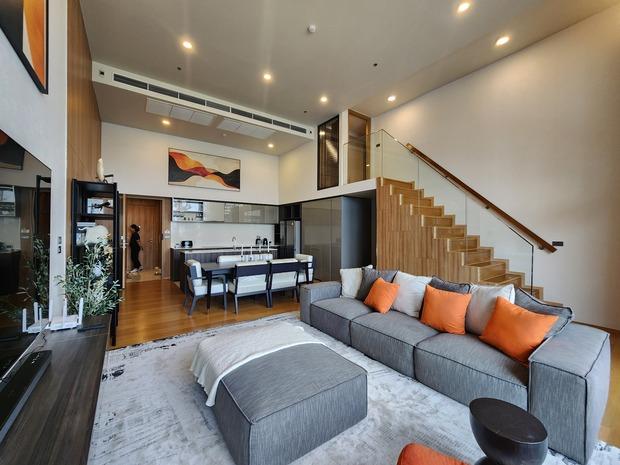 Bright Stylish 3BR Duplex Low Floor, Double Height Living Room, Fully Furnished in Sukhumvit 31 2
