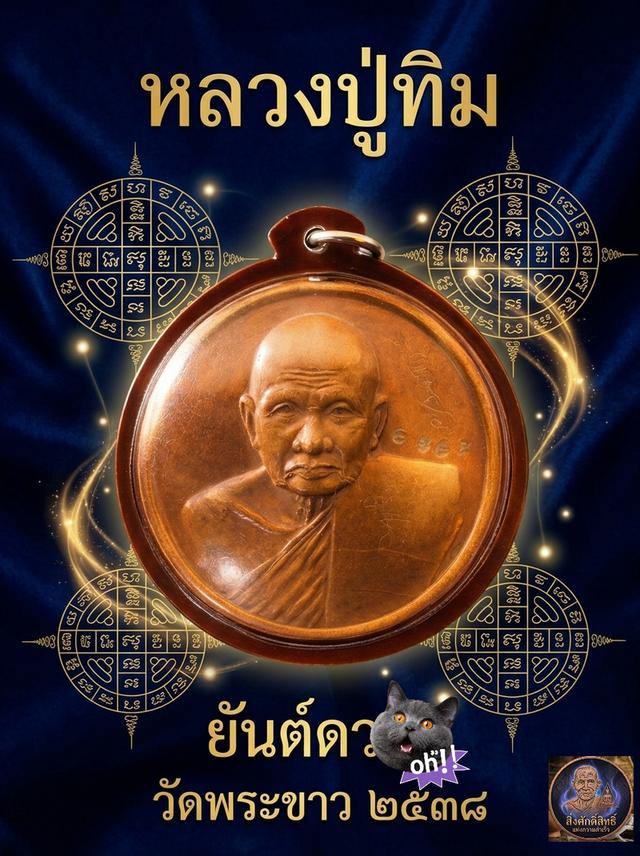 เหรียญบาตรน้ำมนต์ หลวงปู่ทิม วัดพระขาว ปี 2538