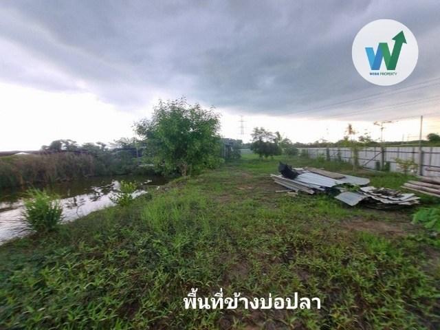 ที่ดินเลียบคลอง 13 หนองจอก แปลงมุม ถมแล้ว สวยตรงปก ไม่ต้องเสียเงินถมเพิ่ม หนองจอก 1ไร่ 62 ตร.ว 8