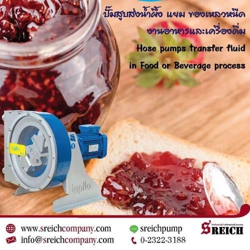 ปั๊มสูบส่งของเหลวที่มีความหนืด มีชิ้นเนื้อปน โทร S Reich 023223188 1