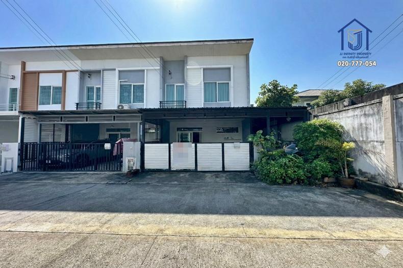 ขายทาวน์โฮม 2 ชั้น คาซ่า ซิตี้ วัชรพล-เพิ่มสิน หลังริม ใกล้ทางด่วนฉลองรัช รถไฟฟ้าสายสีเขียว 1