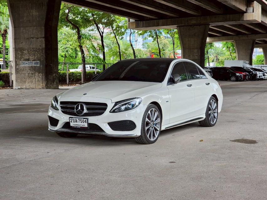 ขายรถ Benz C350e Hybrid W205 ปี 2017 สีขาว เกียร์ออโต้