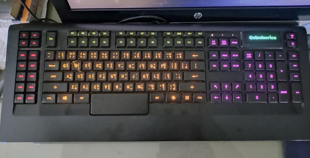 คีย์บอร์ดเกมมิ่ง RBG SteelSeries APEX 350 GAMING KEYBOARD 2