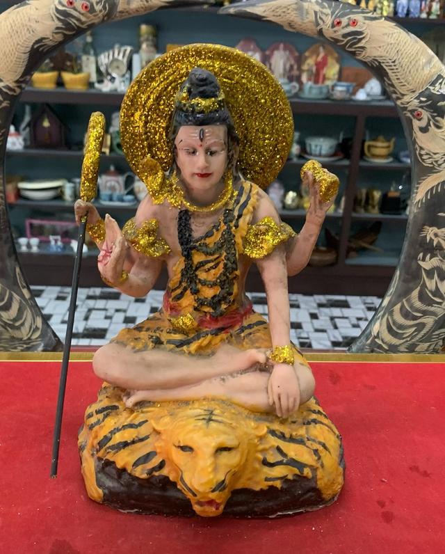 พระศิวะสี่กร เนื้อเรซิน 6