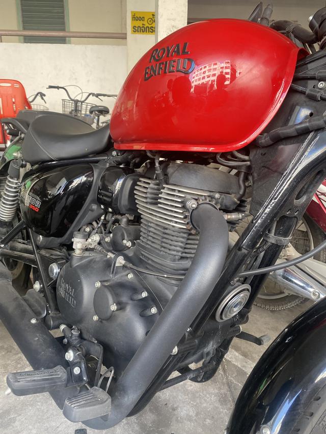 ขาย มอเตอร์ไซต์มือสอง royal enfield รุ่น Meteor 350 สีแดง