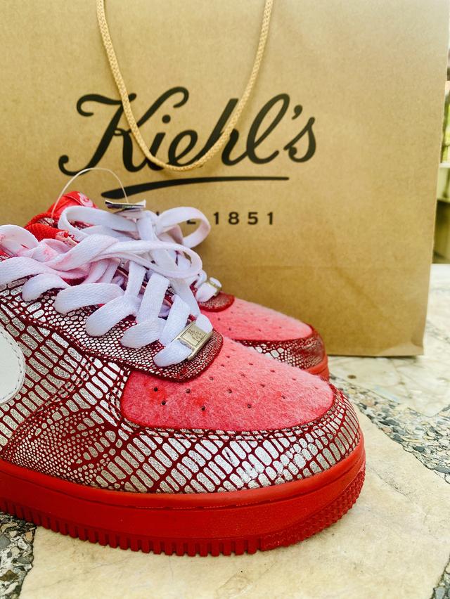 Nike Air Force 1 Low  Snake Lizard 315115-615 ❤️Red Women's Sneakers 2009 Size 7 US 38/24 17
