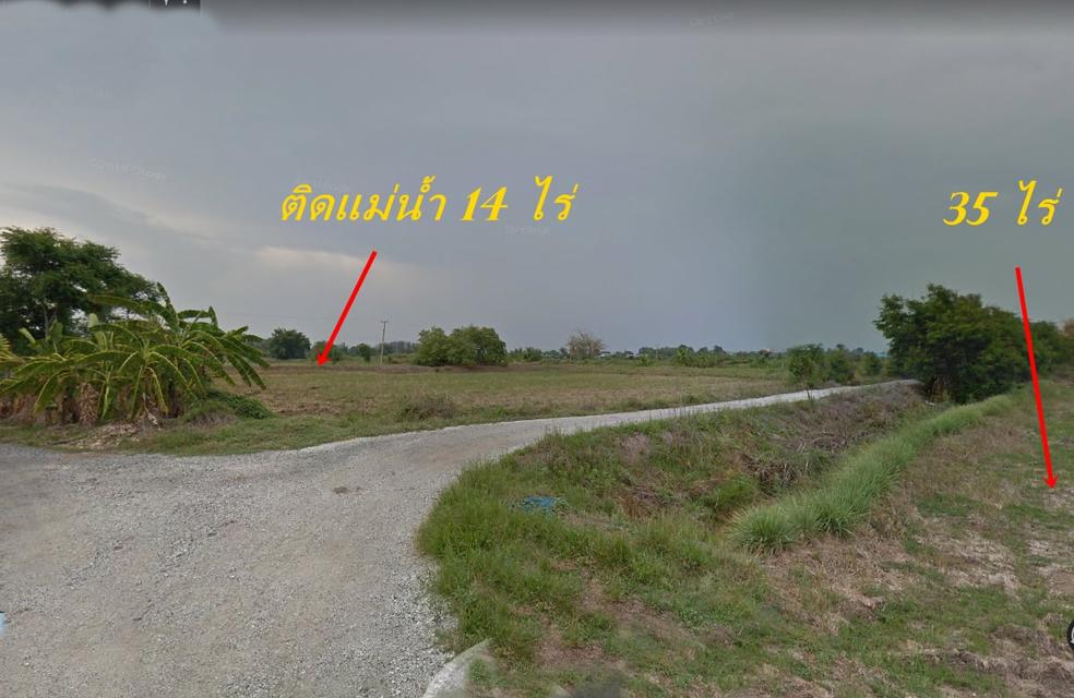 ที่ดินวิวแม่น้ำบางปะกง 50 ไร่ หน้ากว้าง 100 เมตร ราคาถูก 2